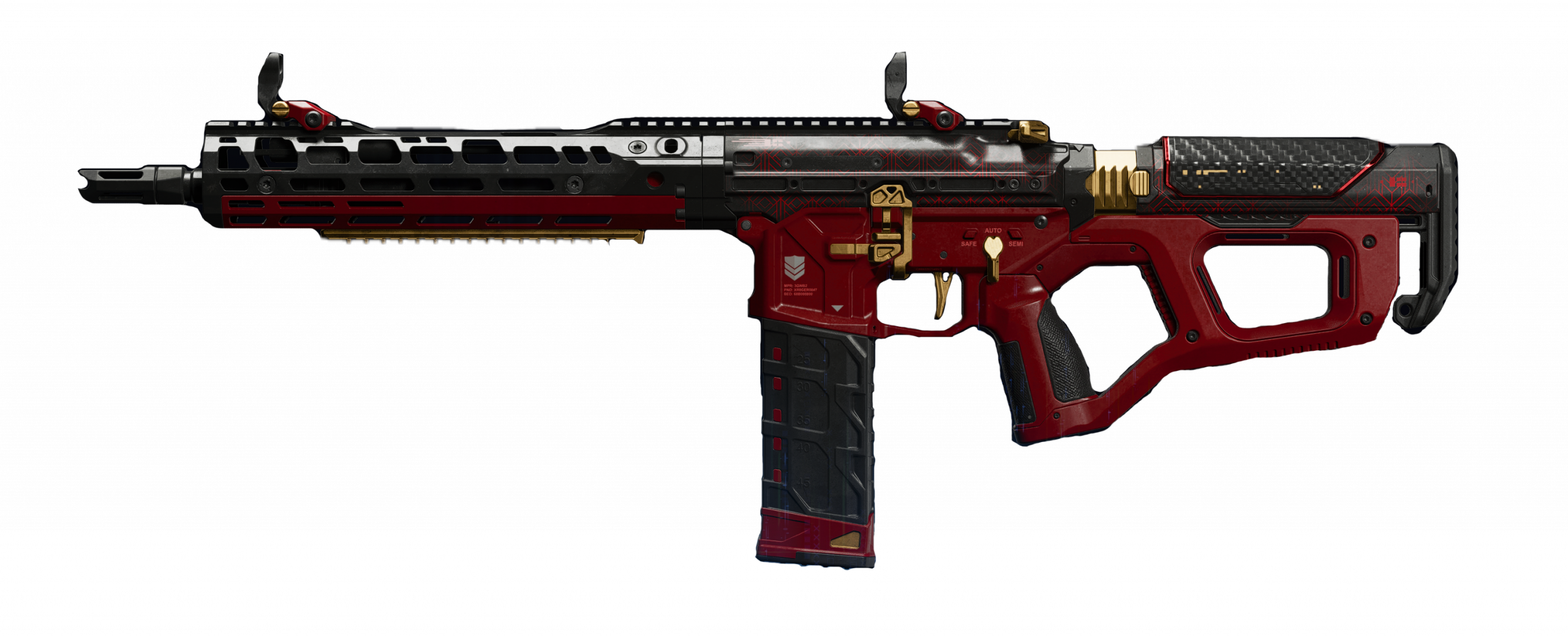 M15 MOD 0 Red Mist Blueprint